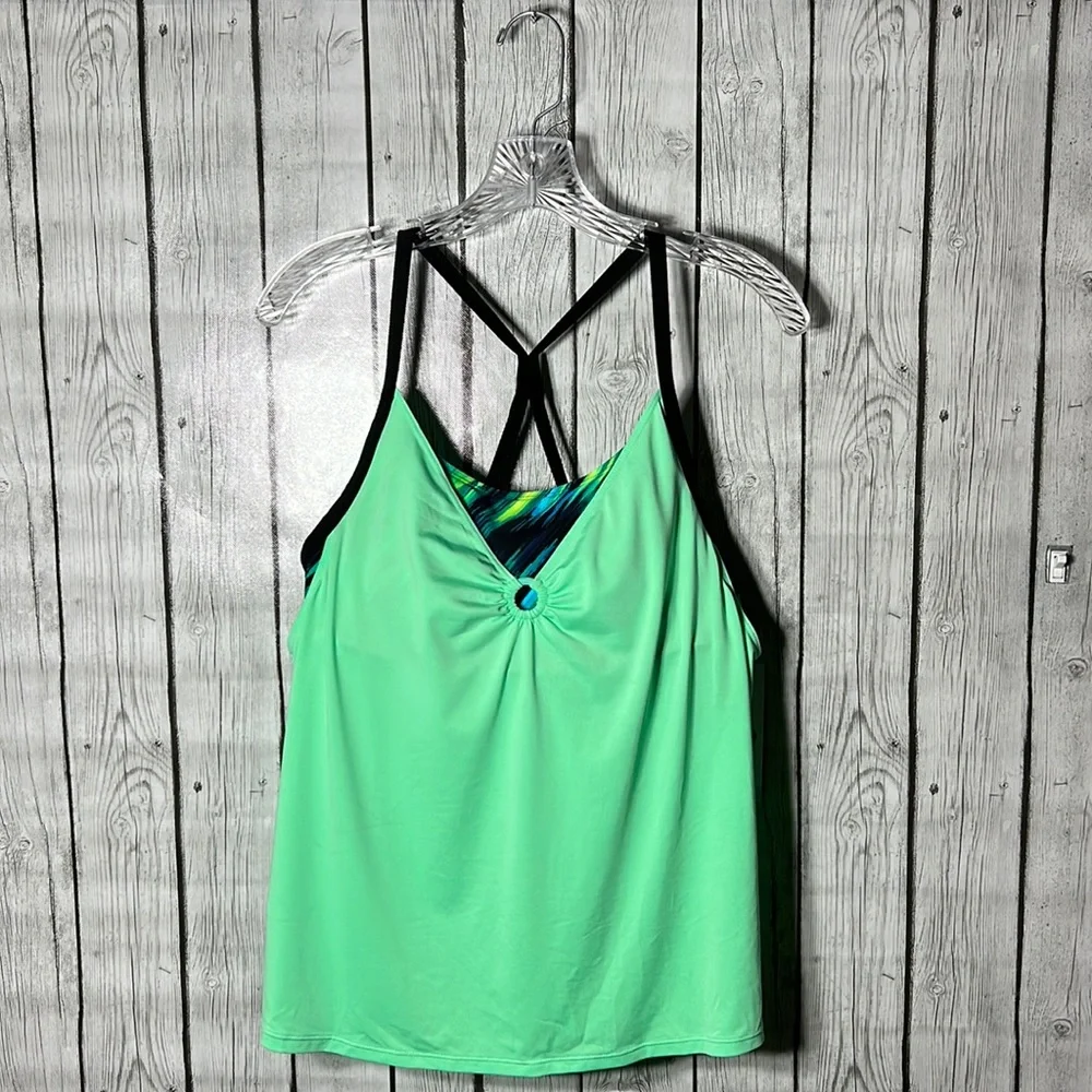 ZeroXposur tankini top size Large